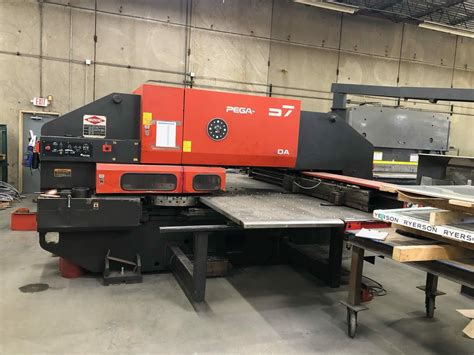 amada pega 357 cnc punching machine|Specifications .